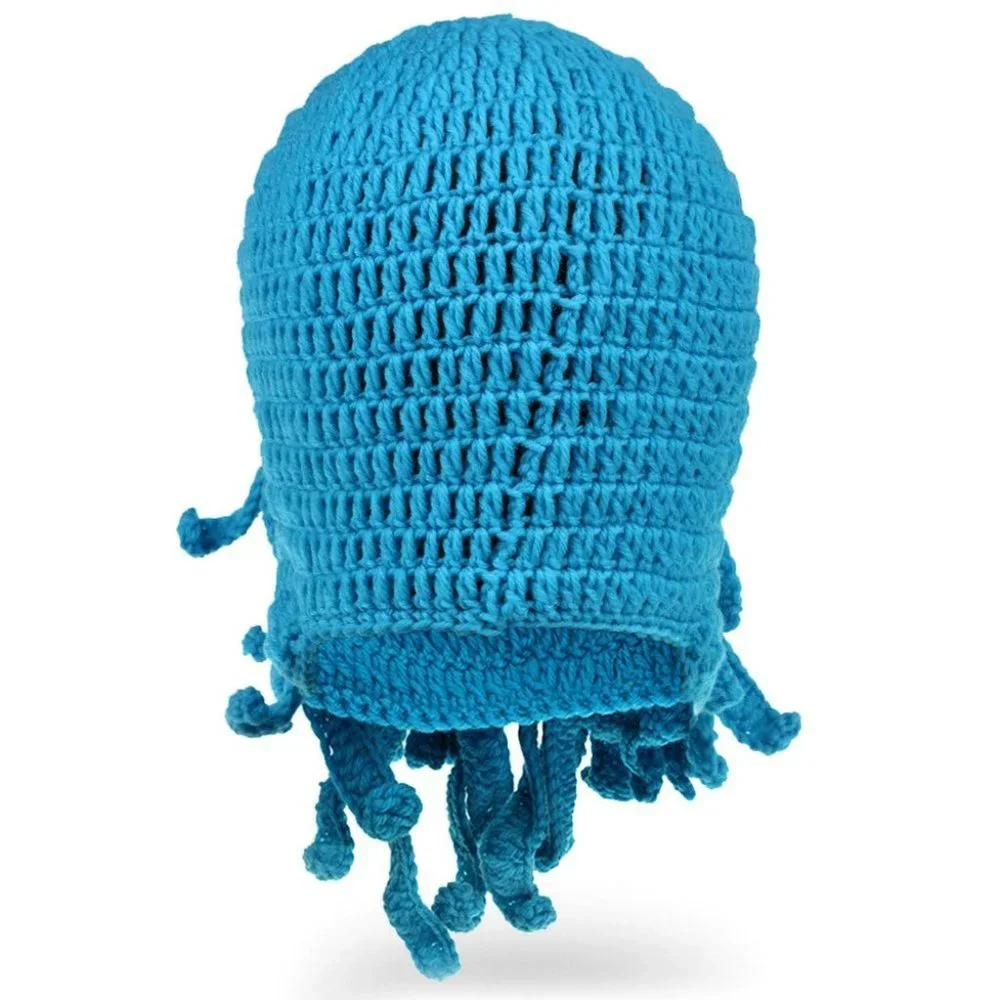 Halloween Costume Knit Octopus Facemask - Picture 3 of 4